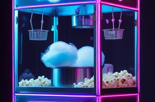 Zuckerwatten oder Popcornmaschine Mieten